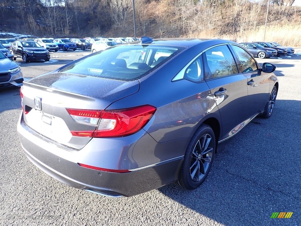 2021 Accord EX-L - Modern Steel Metallic / Black photo #5