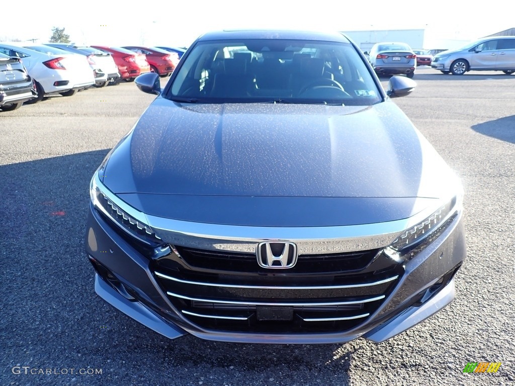 2021 Accord EX-L - Modern Steel Metallic / Black photo #7