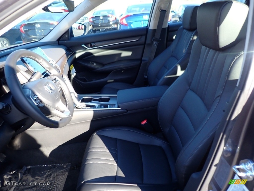 2021 Accord EX-L - Modern Steel Metallic / Black photo #8