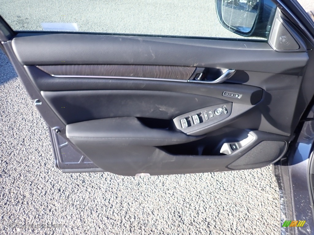 2021 Accord EX-L - Modern Steel Metallic / Black photo #11