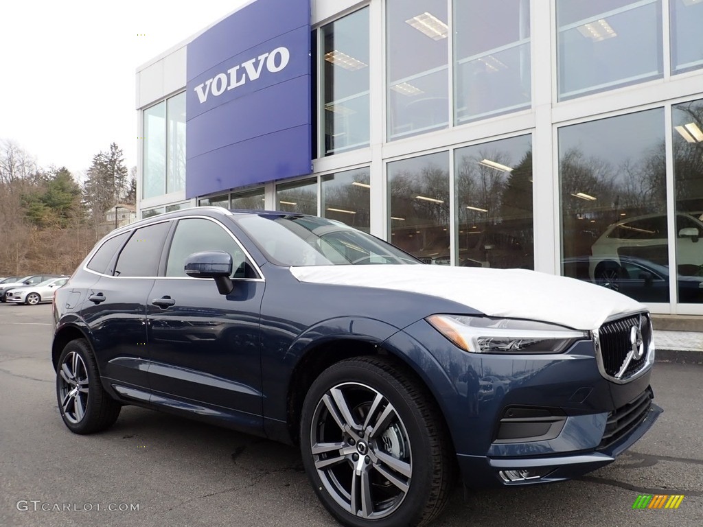 Denim Blue Metallic 2021 Volvo XC60 T5 AWD Momentum Exterior Photo #141222970