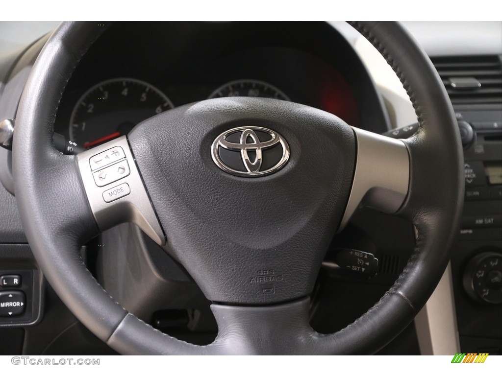 2009 Corolla S - Magnetic Gray Metallic / Dark Charcoal photo #7