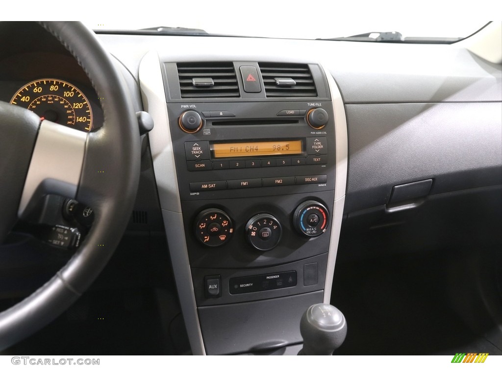 2009 Corolla S - Magnetic Gray Metallic / Dark Charcoal photo #9