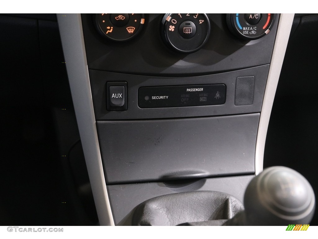 2009 Corolla S - Magnetic Gray Metallic / Dark Charcoal photo #10