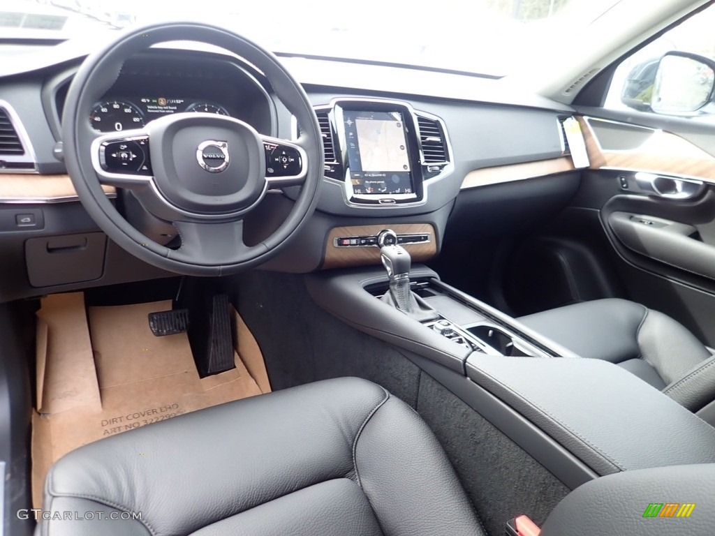 2021 XC90 T6 AWD Momentum - Savile Gray Metallic / Charcoal photo #10