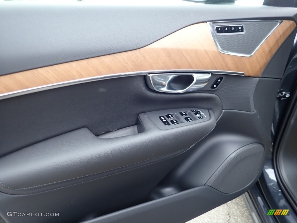 2021 XC90 T6 AWD Momentum - Savile Gray Metallic / Charcoal photo #11