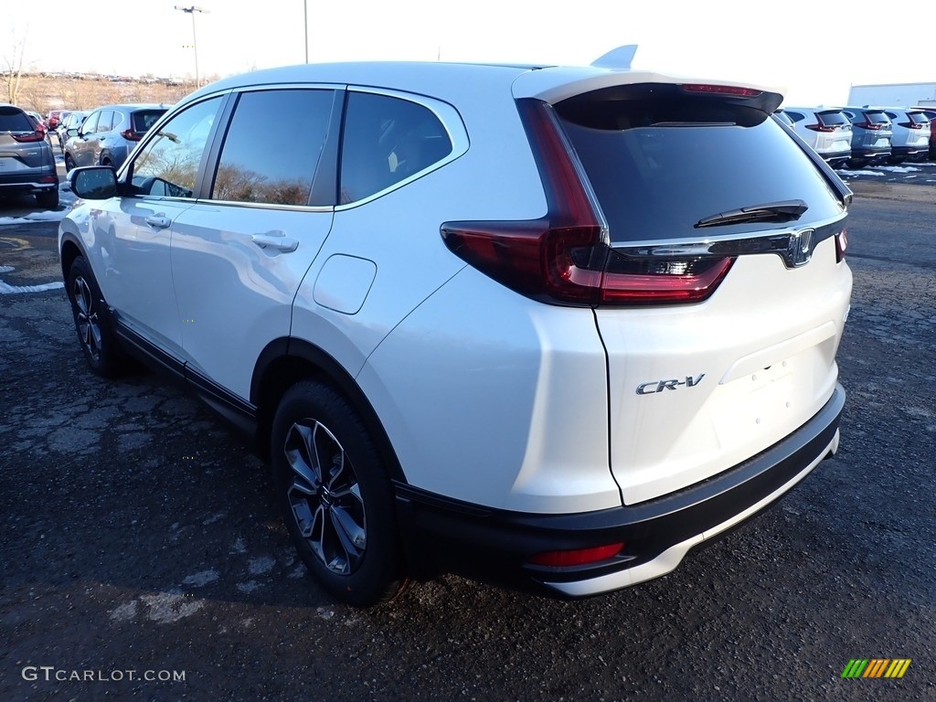 2021 CR-V EX-L AWD - Platinum White Pearl / Black photo #2