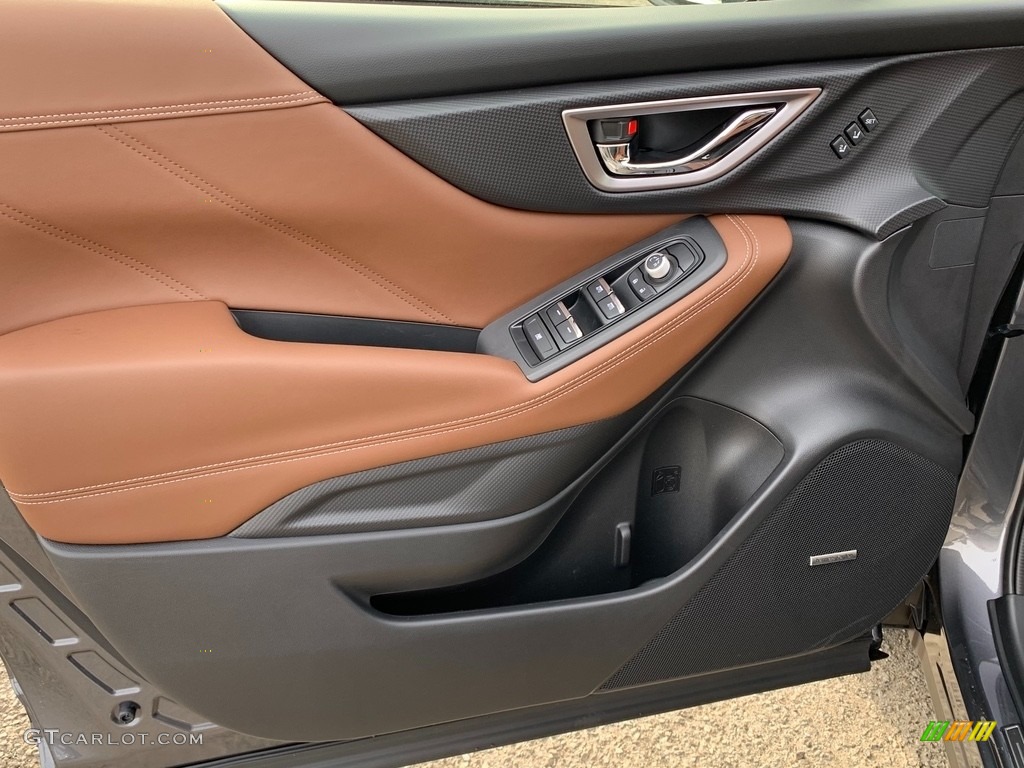 2021 Subaru Forester 2.5i Touring Saddle Brown Door Panel Photo #141224317