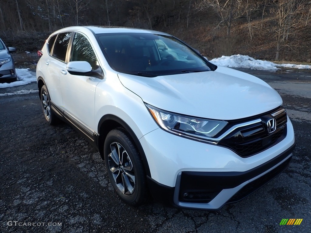 2021 CR-V EX-L AWD - Platinum White Pearl / Black photo #5