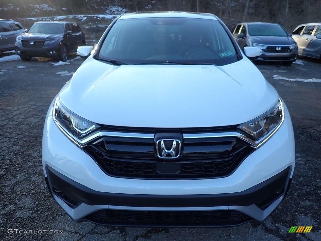 2021 CR-V EX-L AWD - Platinum White Pearl / Black photo #6