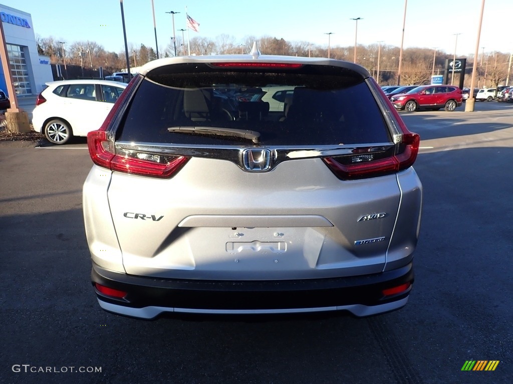 2021 CR-V EX-L AWD Hybrid - Lunar Silver Metallic / Gray photo #4