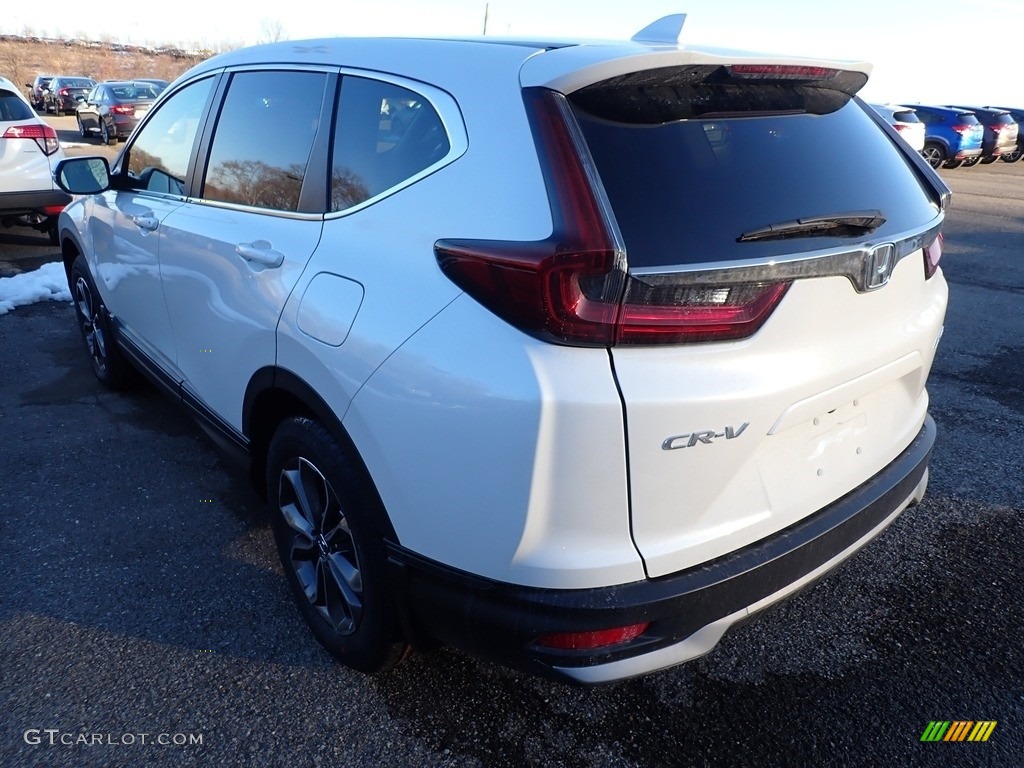 2021 CR-V EX AWD - Platinum White Pearl / Black photo #3