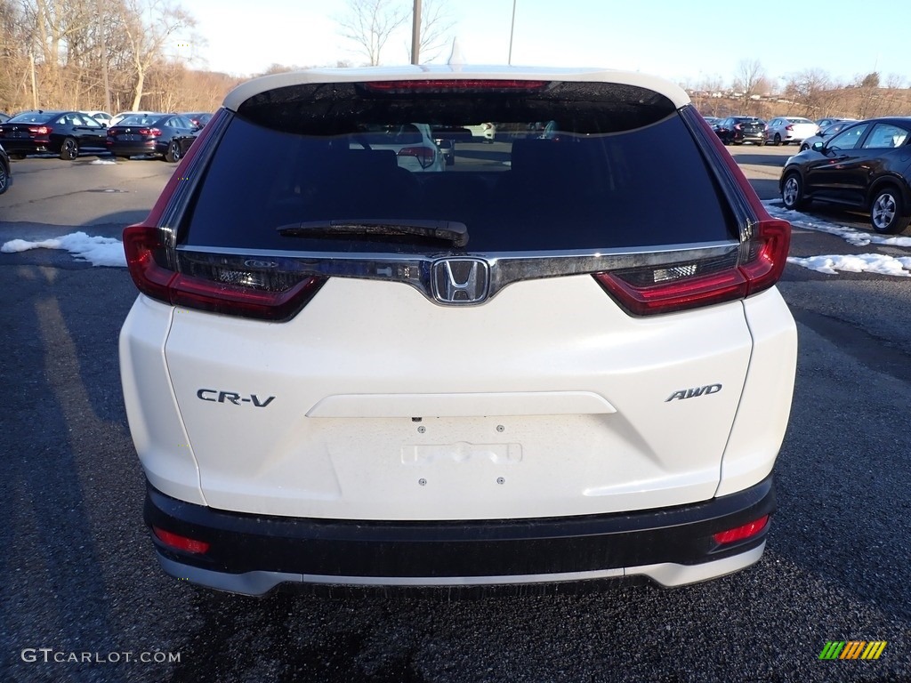 2021 CR-V EX AWD - Platinum White Pearl / Black photo #4