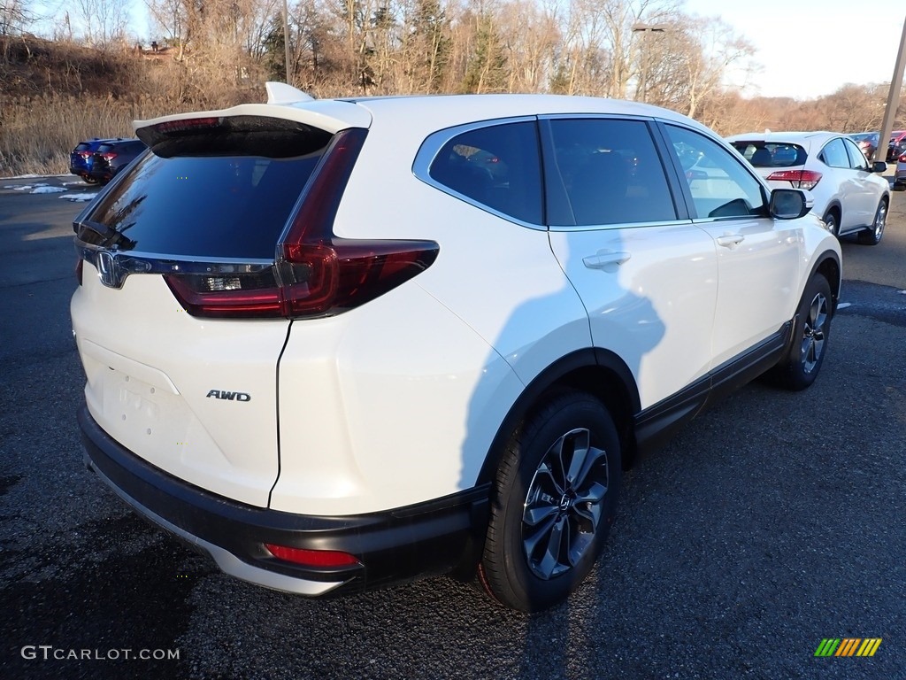 2021 CR-V EX AWD - Platinum White Pearl / Black photo #5