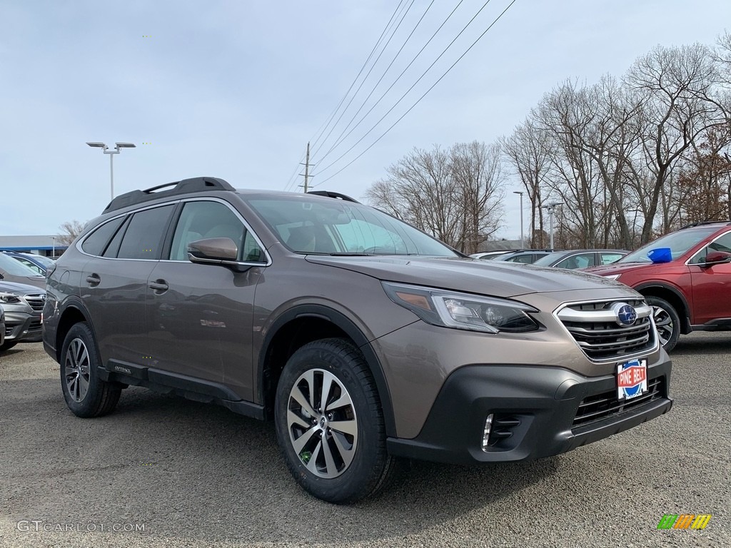 2021 Outback 2.5i Premium - Brilliant Bronze Metallic / Warm Ivory photo #1