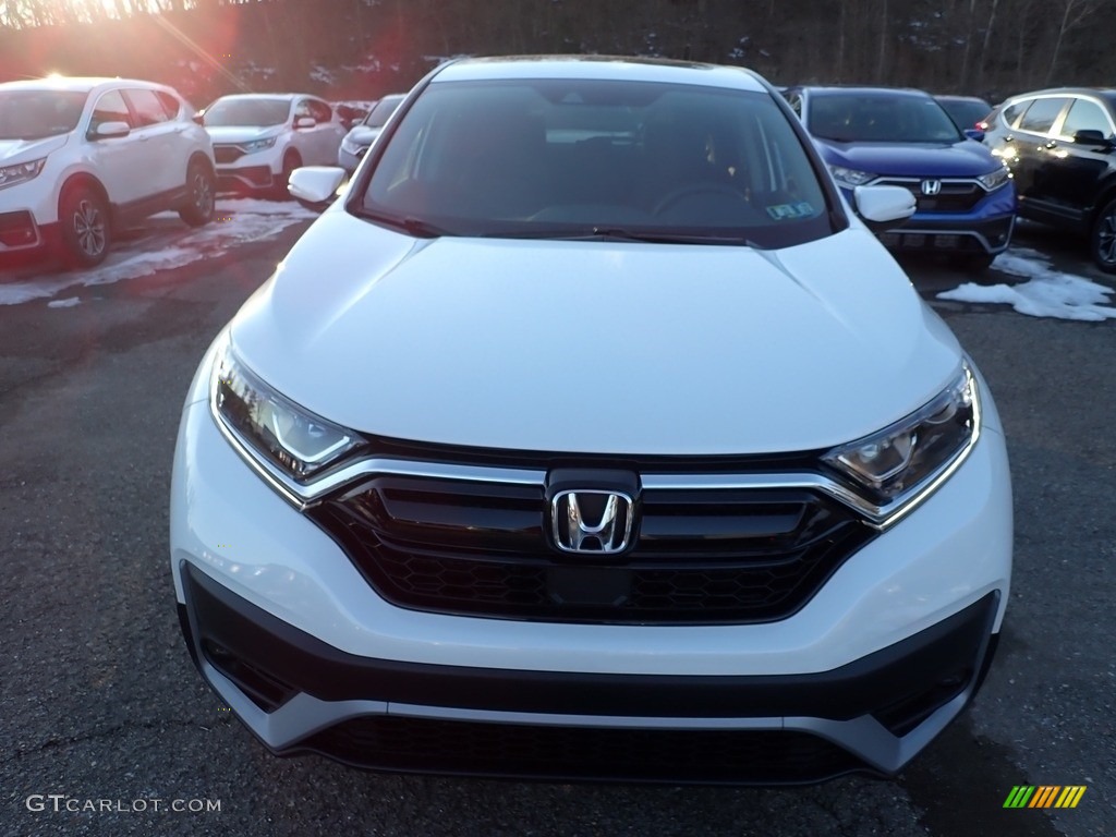 2021 CR-V EX AWD - Platinum White Pearl / Black photo #7