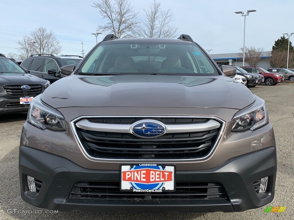 2021 Outback 2.5i Premium - Brilliant Bronze Metallic / Warm Ivory photo #2