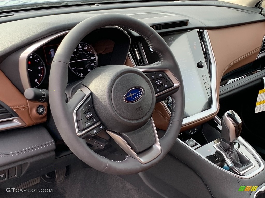 2021 Outback Touring XT - Abyss Blue Pearl / Java Brown photo #8