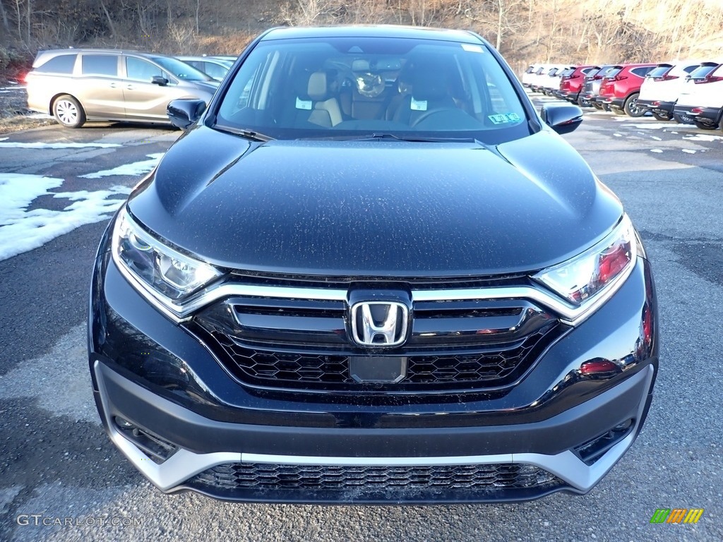 2021 CR-V EX-L AWD - Crystal Black Pearl / Black photo #7