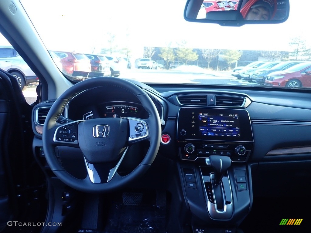 2021 CR-V EX-L AWD - Crystal Black Pearl / Black photo #10