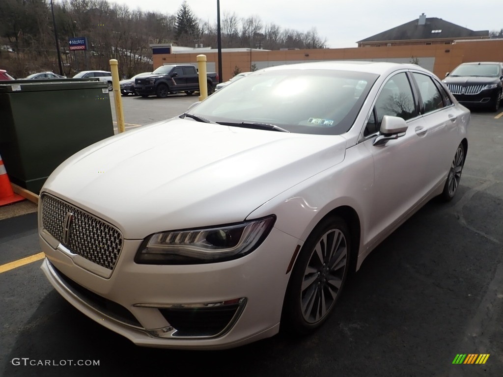 2018 MKZ Reserve AWD - White Platinum Metallic Tri-Coat / Ebony photo #1