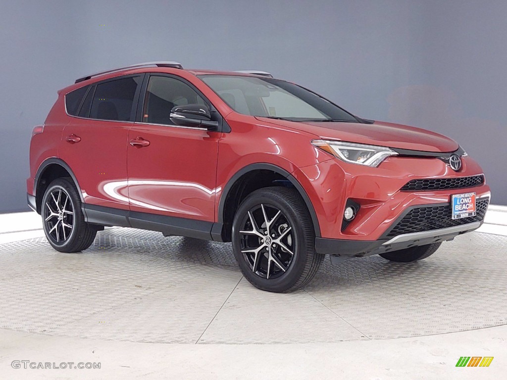 Barcelona Red Metallic Toyota RAV4