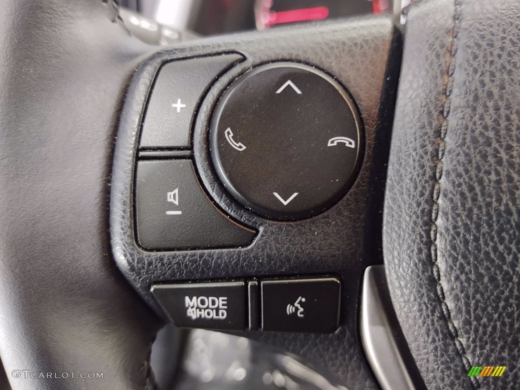 2017 Toyota RAV4 SE Black Steering Wheel Photo #141225562