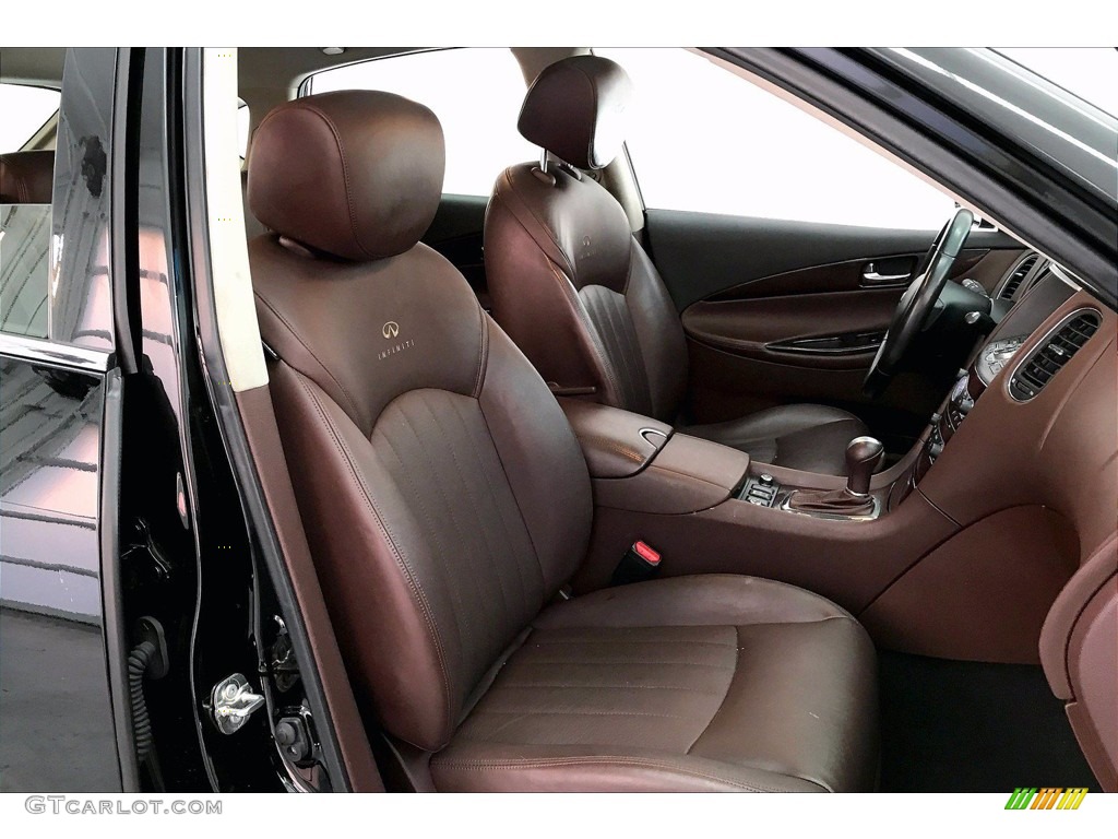 Chestnut Interior 2014 Infiniti QX50 Journey Photo #141226111