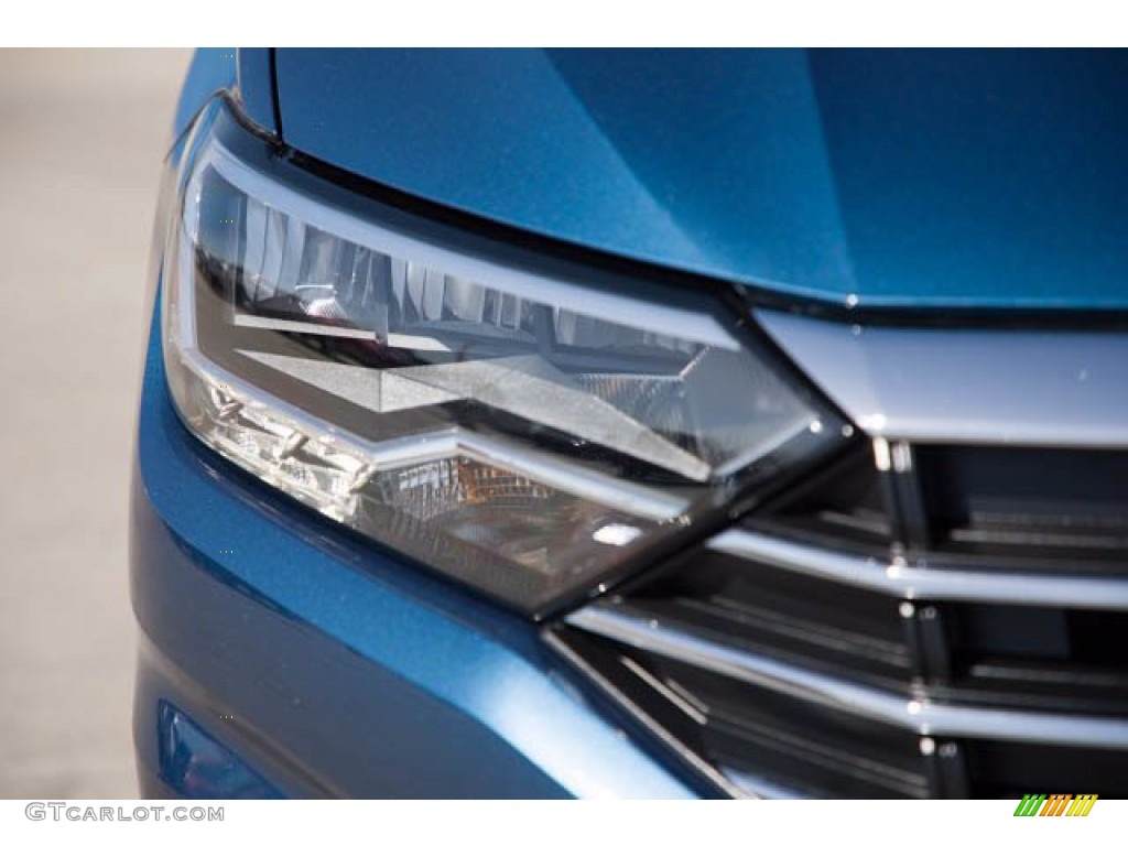 2019 Jetta SE - Blue Silk Metallic / Titan Black photo #8