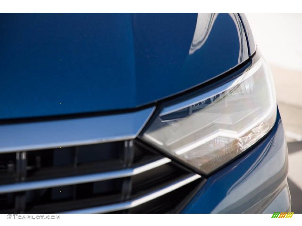 2019 Jetta SE - Blue Silk Metallic / Titan Black photo #9