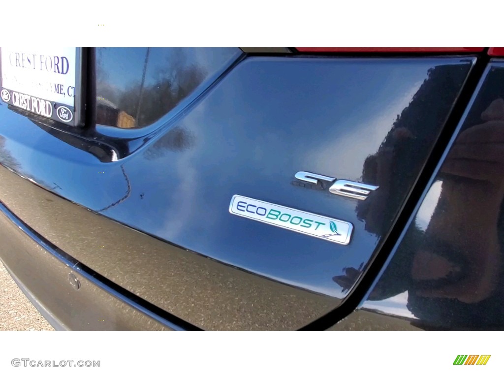 2013 Fusion SE 1.6 EcoBoost - Tuxedo Black Metallic / Dune photo #9