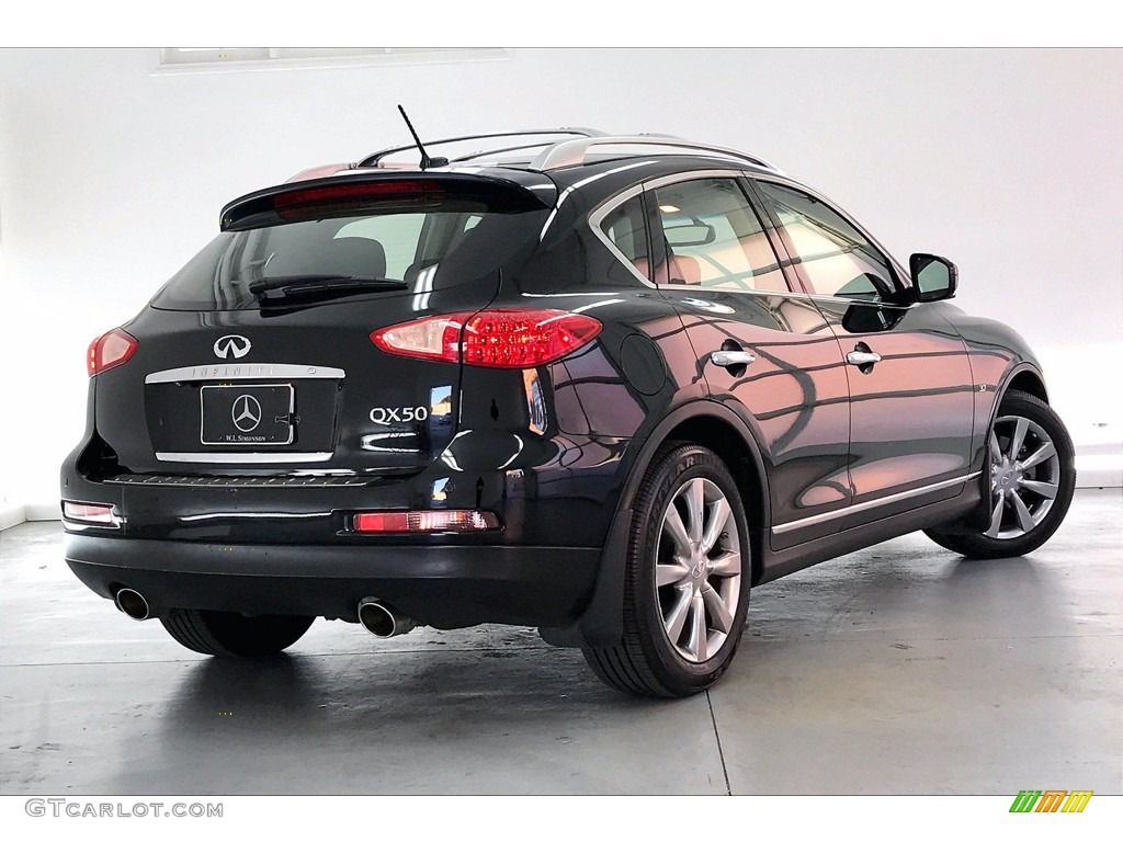 Black Obsidian 2014 Infiniti QX50 Journey Exterior Photo #141226291