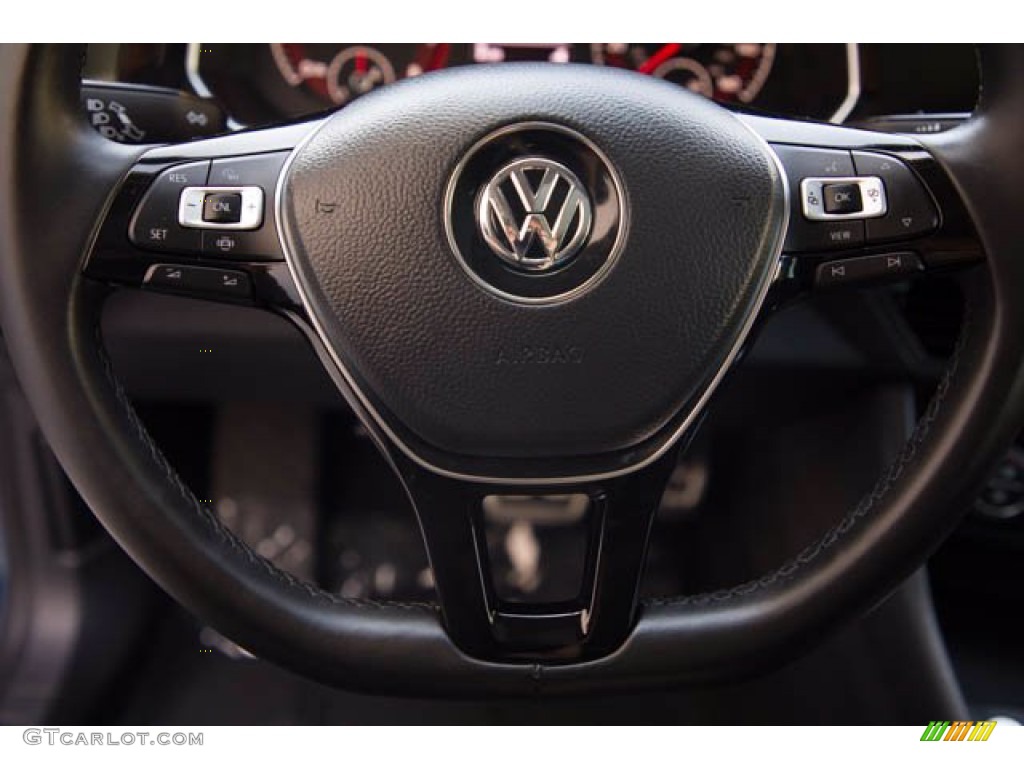 2019 Jetta SE - Blue Silk Metallic / Titan Black photo #15