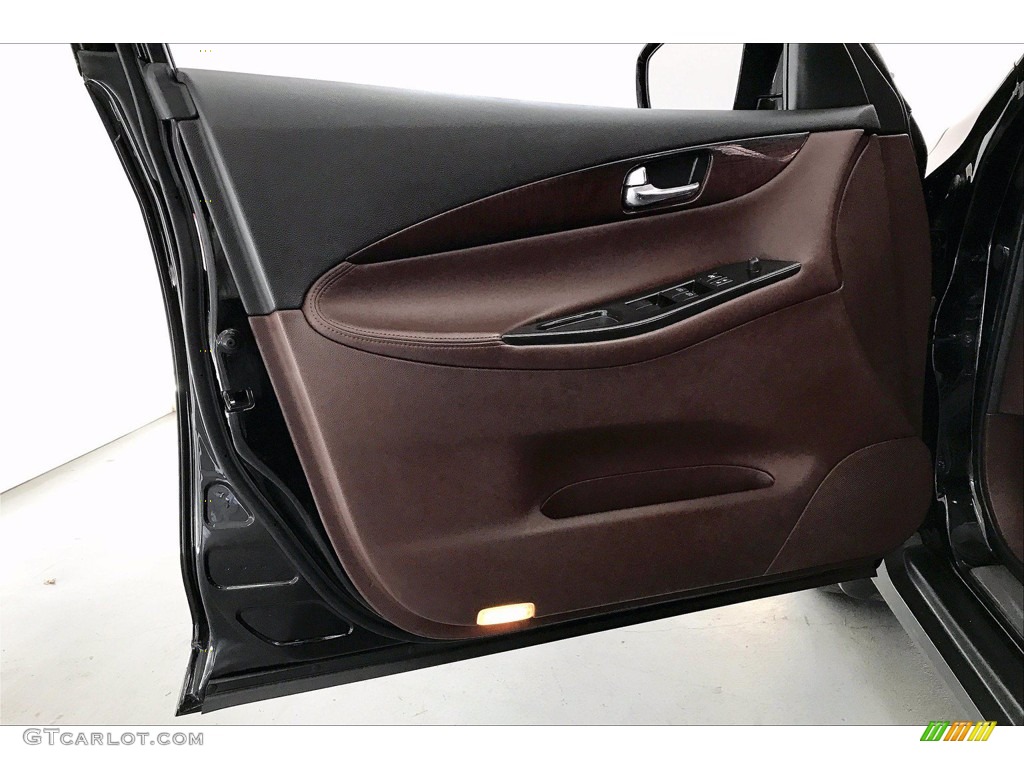 2014 Infiniti QX50 Journey Chestnut Door Panel Photo #141226643