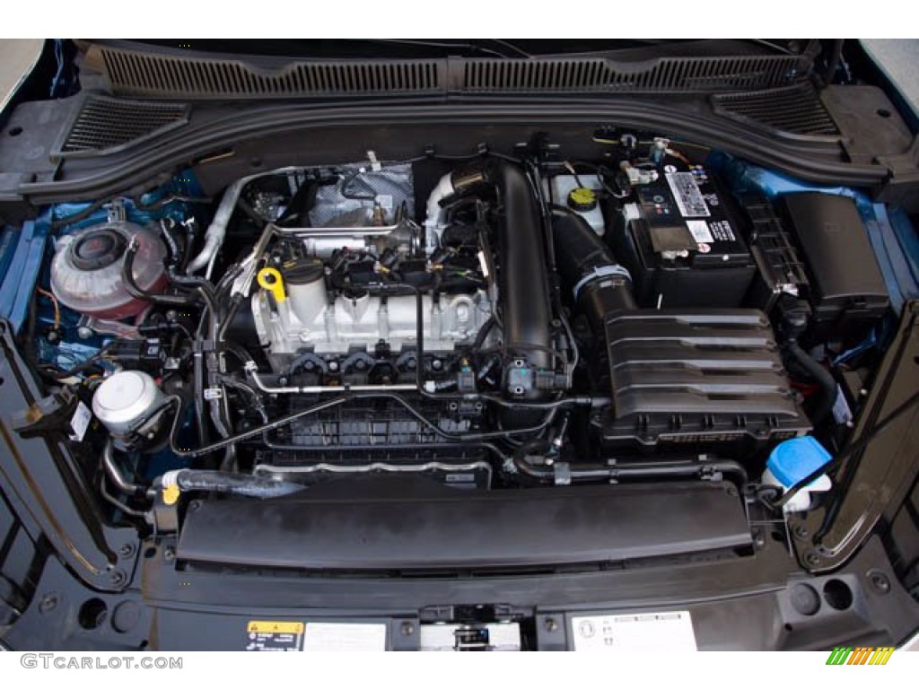2019 Jetta SE - Blue Silk Metallic / Titan Black photo #34