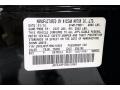  2014 QX50 Journey Black Obsidian Color Code KH3