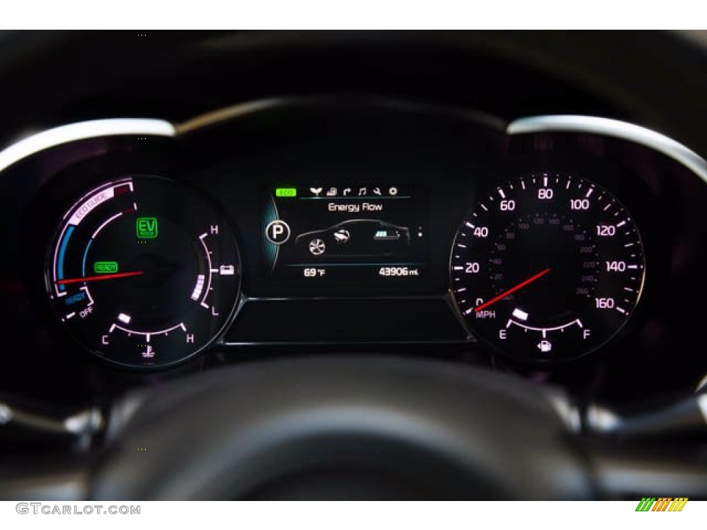 2016 Kia Optima EX Hybrid Gauges Photos