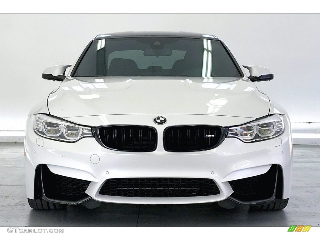 2016 M3 Sedan - Mineral White Metallic / Black photo #2