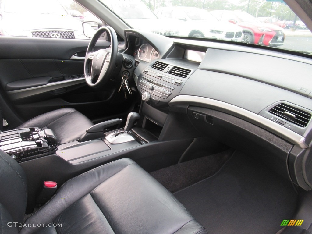 2009 Accord EX-L V6 Sedan - Mystic Green Metallic / Black photo #13