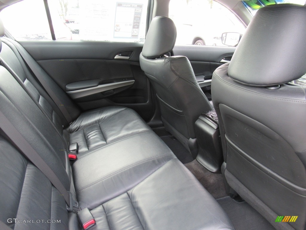 2009 Accord EX-L V6 Sedan - Mystic Green Metallic / Black photo #14