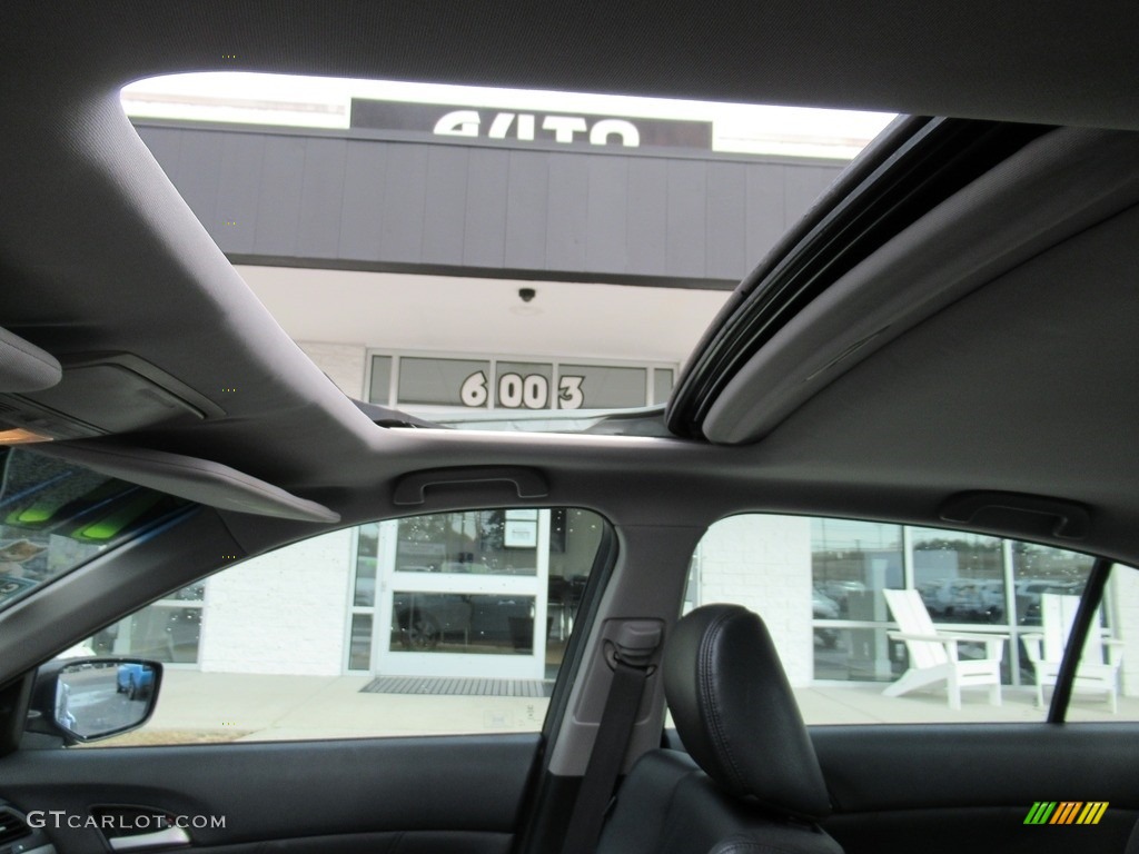 2009 Accord EX-L V6 Sedan - Mystic Green Metallic / Black photo #15