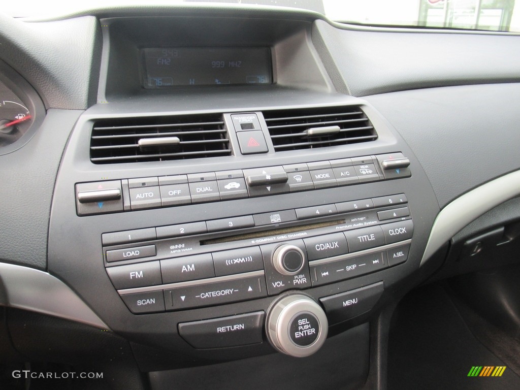 2009 Accord EX-L V6 Sedan - Mystic Green Metallic / Black photo #18