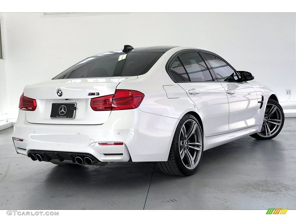 2016 M3 Sedan - Mineral White Metallic / Black photo #13