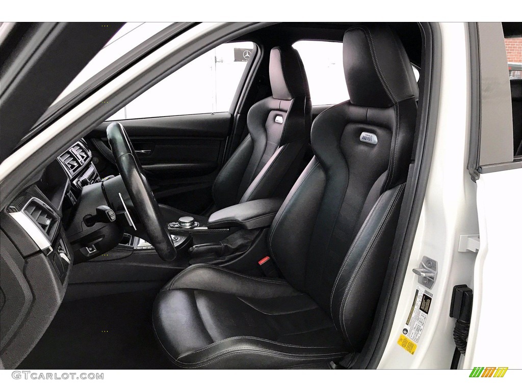 2016 M3 Sedan - Mineral White Metallic / Black photo #18