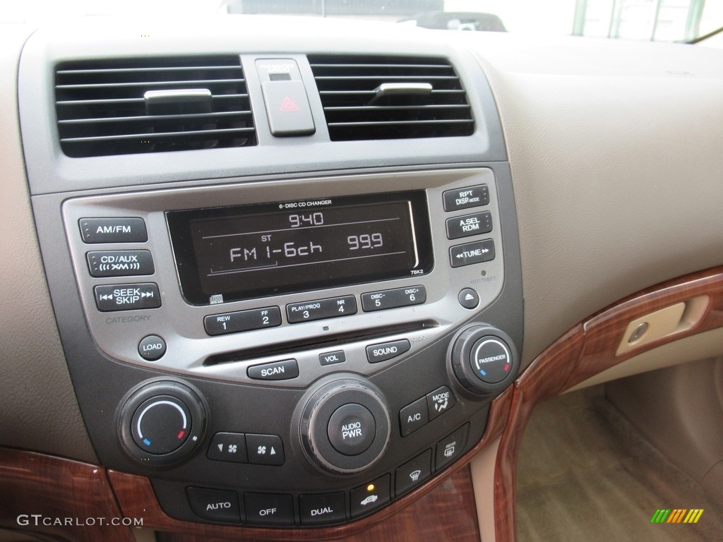 2007 Accord EX-L V6 Sedan - Desert Mist Metallic / Ivory photo #18