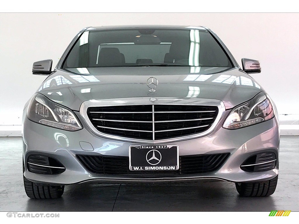 2015 E 350 4Matic Sedan - Palladium Silver Metallic / Black photo #2