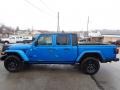 2021 Hydro Blue Pearl Jeep Gladiator Sport 4x4  photo #3