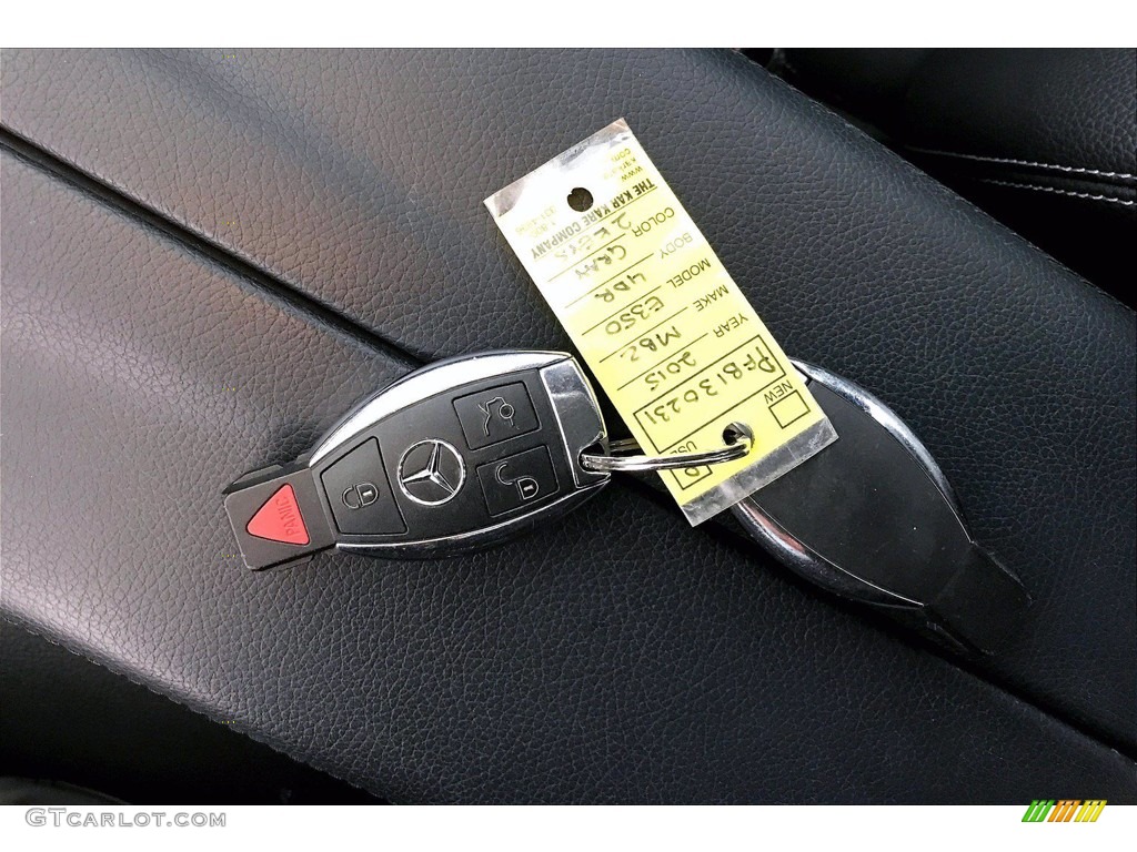 2015 E 350 4Matic Sedan - Palladium Silver Metallic / Black photo #11