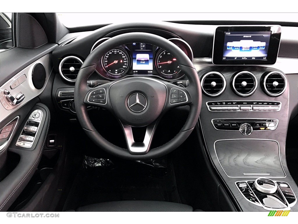 2018 Mercedes-Benz C 300 Sedan Black Dashboard Photo #141229537