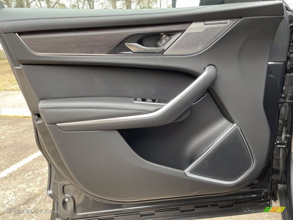 2021 Jaguar F-PACE P250 S Ebony/Ebony Door Panel Photo #141229660
